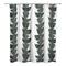 Monochromatic Stacked Bowls 71" x 74" Shower Curtain